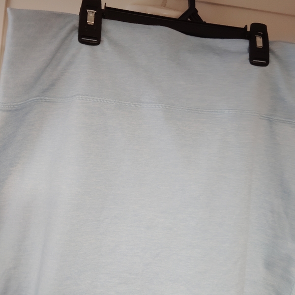 NWT OFFLINE By Aerie The Hugger Midi Blue Pencil Skirt Knee-Length Sz-L - Picture 3 of 6